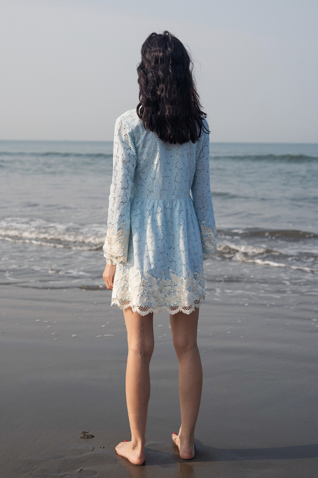 ICE BLUE MINI DRESS